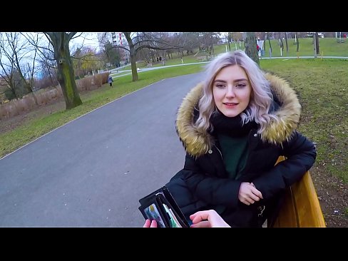 ❤️ Ale i ka ʻume wela a kahi malihini no ke kālā - blowjob ma ka paka na Eva Elfie Ano porn ia makou ☑